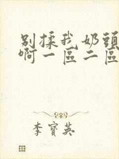 别揉我奶头～嗯啊一区二区