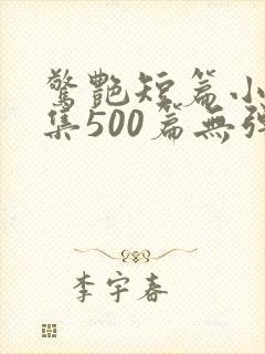 惊艳短篇小说合集500篇无弹窗阅读