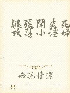 腿张开爽死你个放荡小淫妇h封面