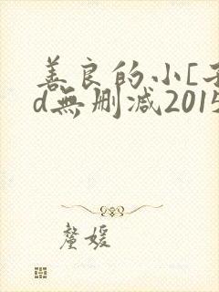 善良的小[子hd无删减2015
