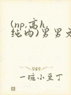 (np,高h,纯肉)男男文封面