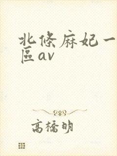 北条麻妃一区二区av