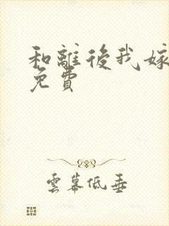 和离后我嫁太子免费