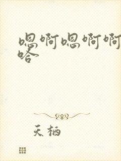 嗯啊嗯啊啊啊啊哈封面