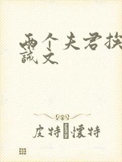 两个夫君挨打训诫文封面