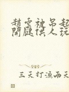 赵云被吊起来张开腿供人玩弄