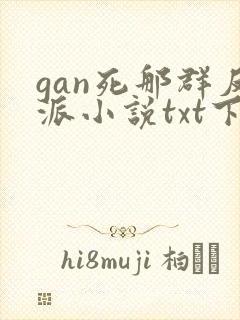 gan死那群反派小说txt下载