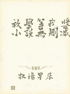 放学等我酱子贝小说无删减正版在线阅读封面