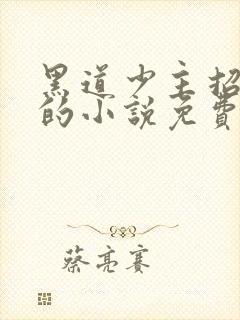 黑道少主招惹我的小说免费阅读封面