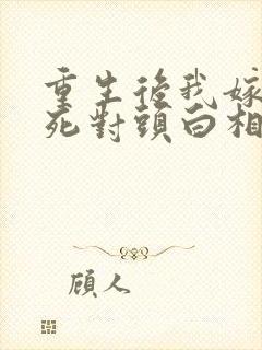 重生后我嫁给了死对头白相星
