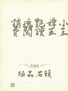 销魂艳婢小说免费阅读五王爷的小说