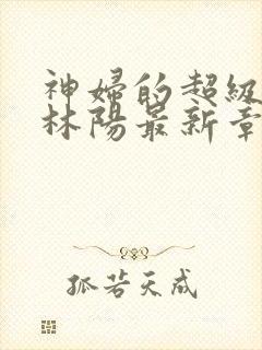 神妇的超级赘婿林阳最新章节