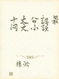 十大公认最好看网文小说