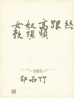 女奴高跟丝袜调教视频