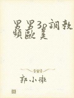 男男3p调教视频欧美