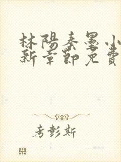 林阳秦墨小说最新章节免费阅读