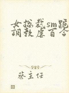 女总裁sm跪爬调教虐百合封面