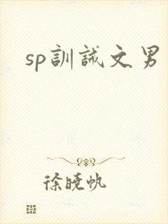 sp训诫文男男
