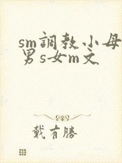 sm调教小母狗男s女m文封面