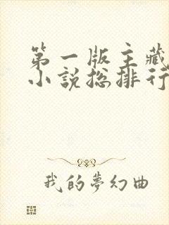 第一版主藏经阁小说总排行榜