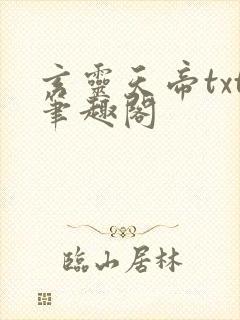 玄灵天帝txt笔趣阁