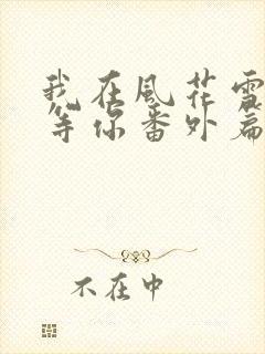 我在风花雪月里等你番外篇