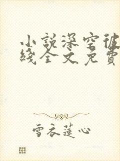 小说深空彼岸在线全文免费阅读