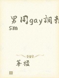 男同gay调教sm