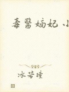 毒医嫡妃 小说封面