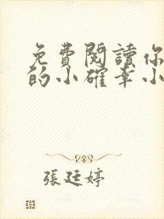 免费阅读你是我的小确幸小说封面