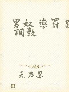 男奴 惩罚 跪 调教封面