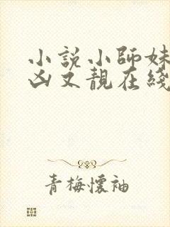 小说小师妹她又凶又靓在线观看封面