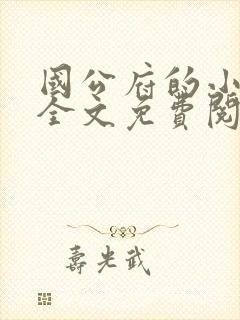 国公府的小媳妇全文免费阅读