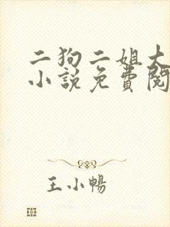 二狗二姐大姐娘小说免费阅读