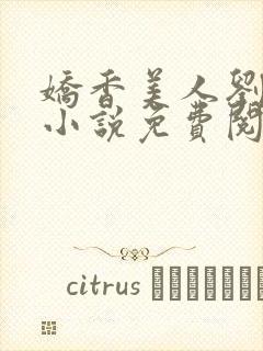 娇香美人刘梦梦小说免费阅读