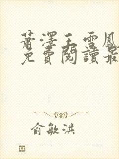 萧泽王雪凤小说免费阅读最新章节封面