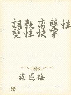 调教脔双性美人双性快穿