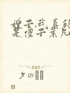 嫂子,我真的不是傻子叶凡封面