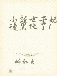 小说世子妃重生后黑化了1