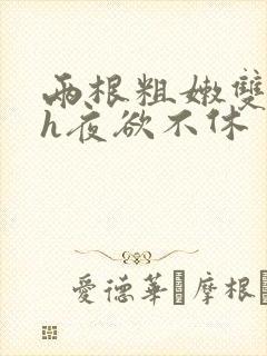 两根粗嫩双性受h夜欲不休封面