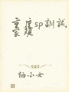 重度sp训诫文家规
