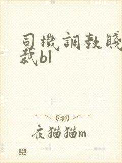 司机调教贱奴总裁bl