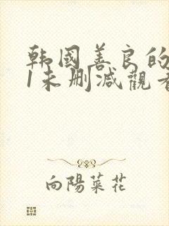 韩国善良的小姨1未删减观看