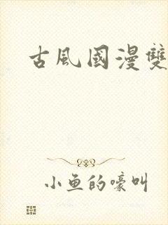 古风国漫双男主封面