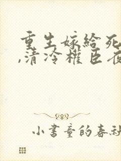 重生嫁给死对头,清冷权臣夜夜宠