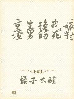 重生后我嫁给了渣男的死对头叶景淮