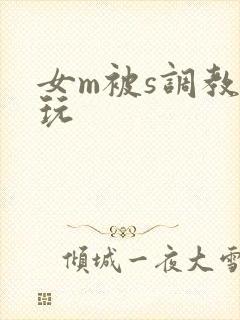 女m被s调教虐玩封面