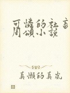 可怜的社畜商野周颂小说封面