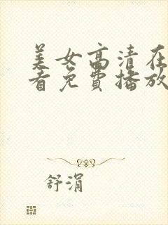 美女高清在线观看免费播放封面