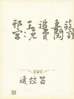 邪王追妻苏落南宫:免费阅读